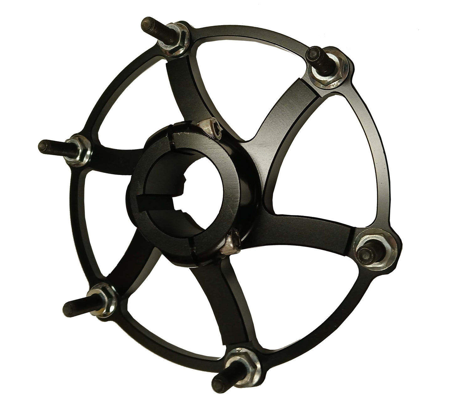 TRIPLE X RACE COMPONENTS Champ Kart Sprocket Hub Assy Blk Drivetrain Belt and Chain Drive main image