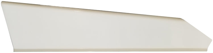 TRIPLE X RACE COMPONENTS Side Visor White For Midget Exterior Components Body Panels and Components main image