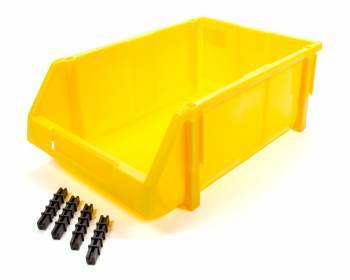 Triple X Race Components Plastic Storage Bin Small Yellow 7x5x3 TXRPA-PBIN-8005-ORD