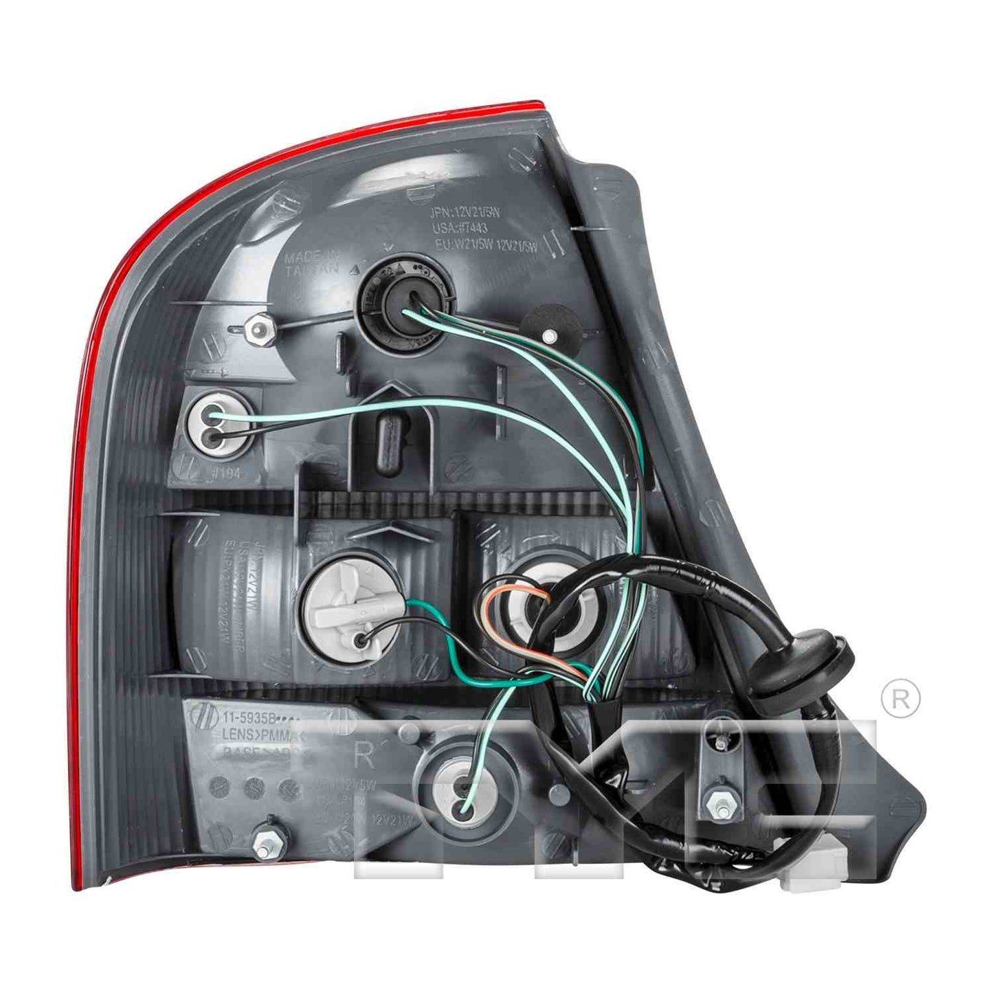 TYC Tail Light Assembly 11-5935-00