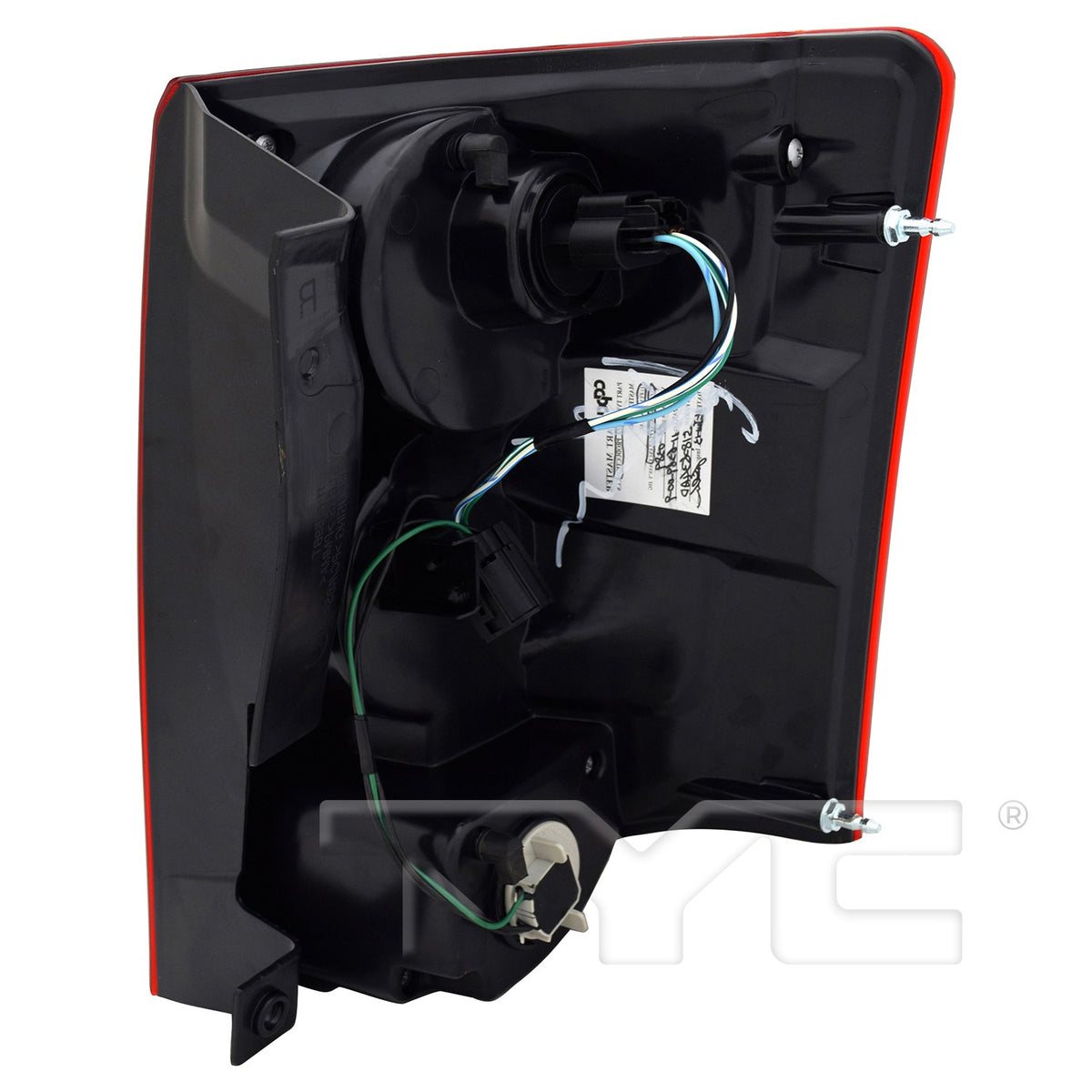 TYC Tail Light Assembly 11-6370-00-9