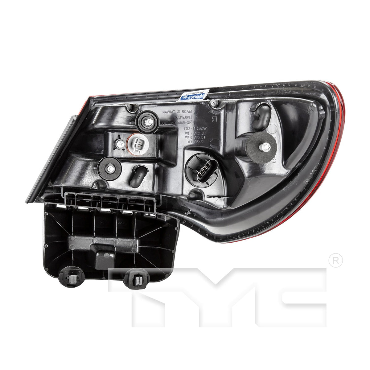 TYC Tail Light Assembly 11-6372-00