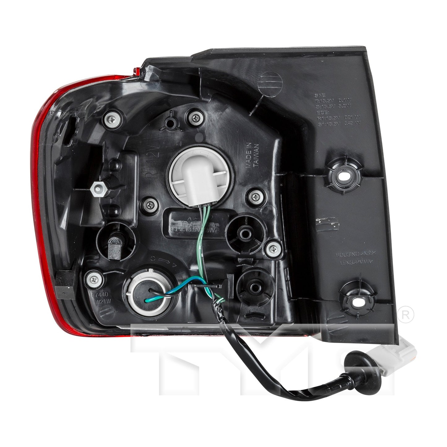 TYC Tail Light Assembly 11-6457-00