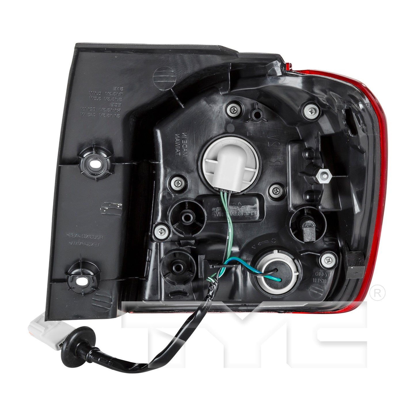 TYC Tail Light Assembly 11-6458-00