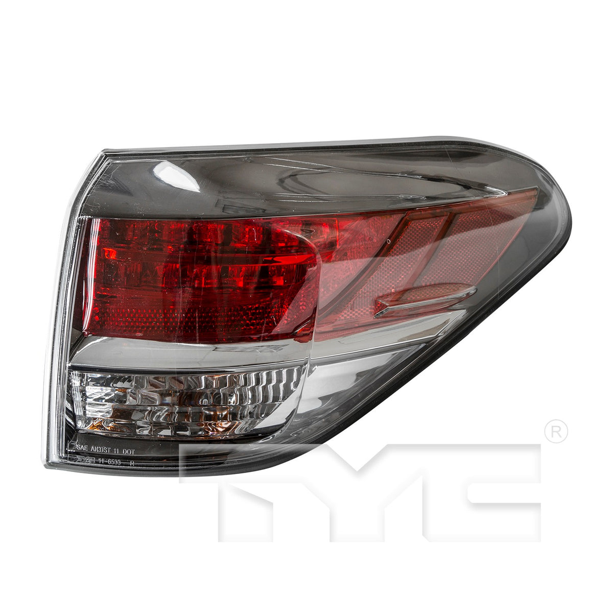 TYC Tail Light Assembly 11-6533-00