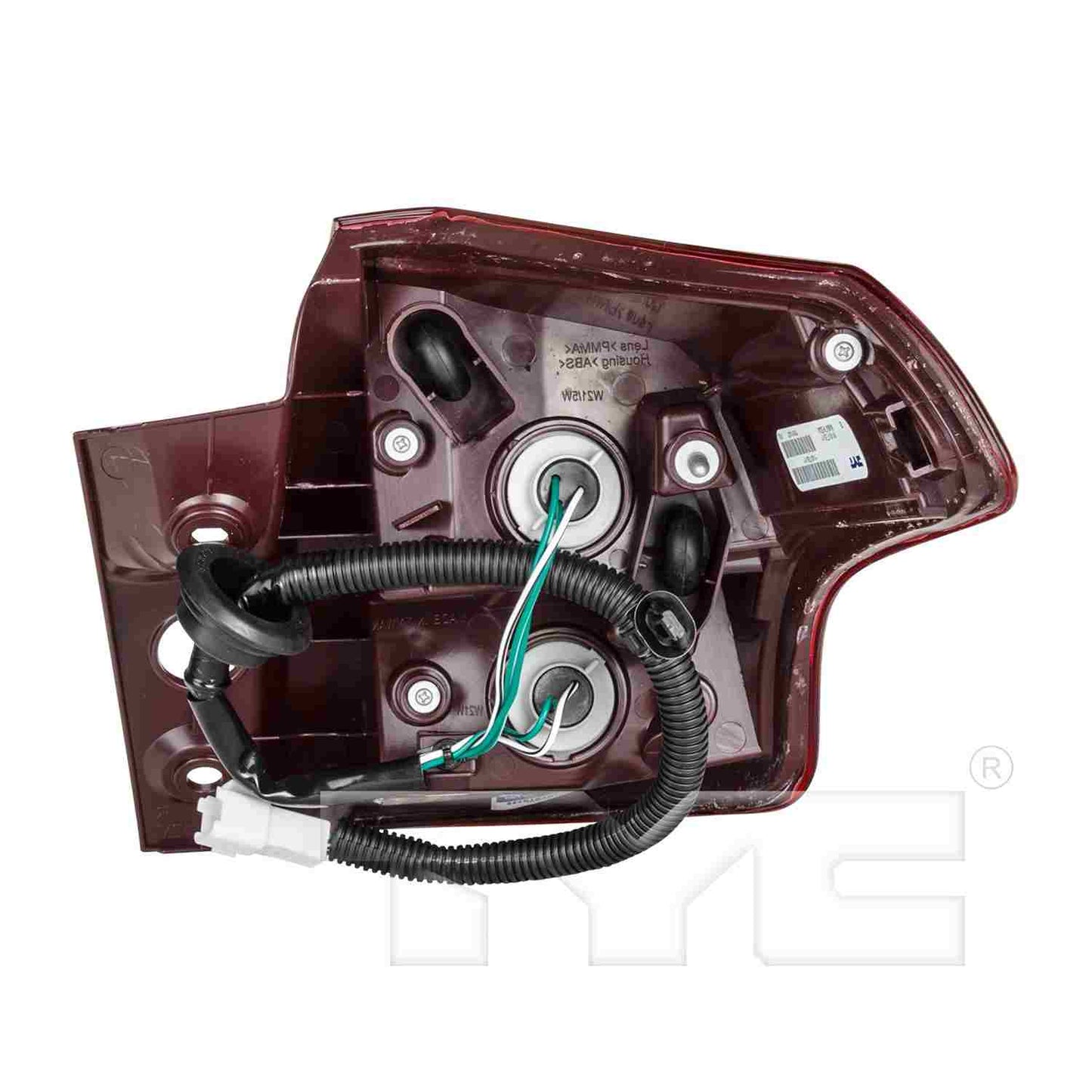 TYC Tail Light Assembly 11-6578-00