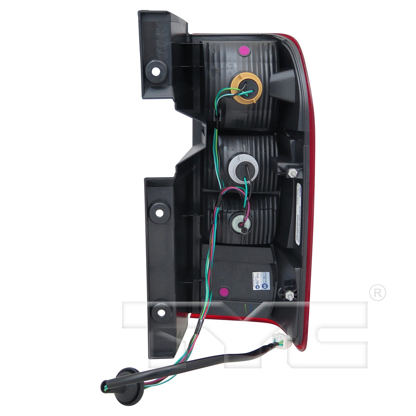 TYC Tail Light Assembly 11-6610-00-9