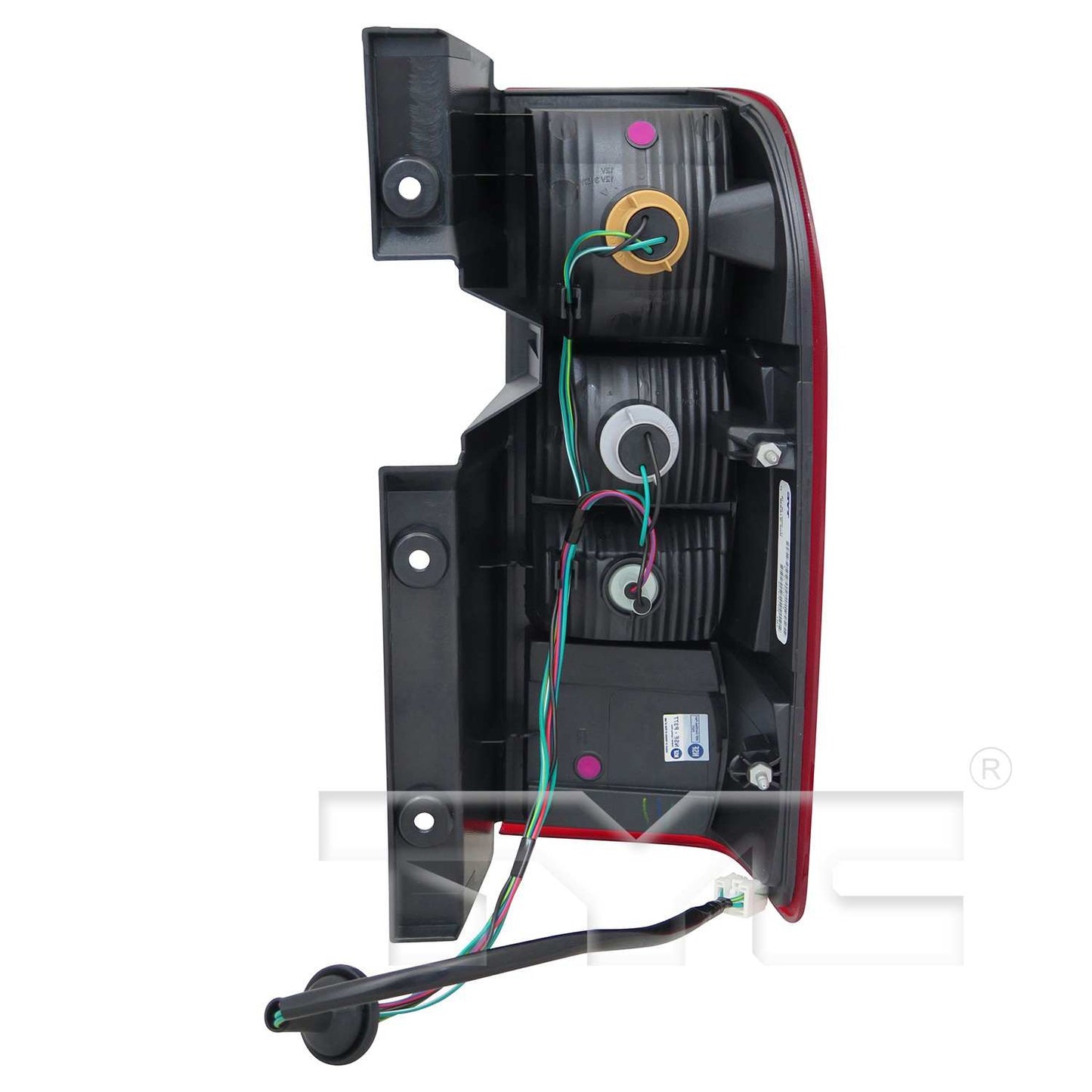 TYC Tail Light Assembly 11-6610-00