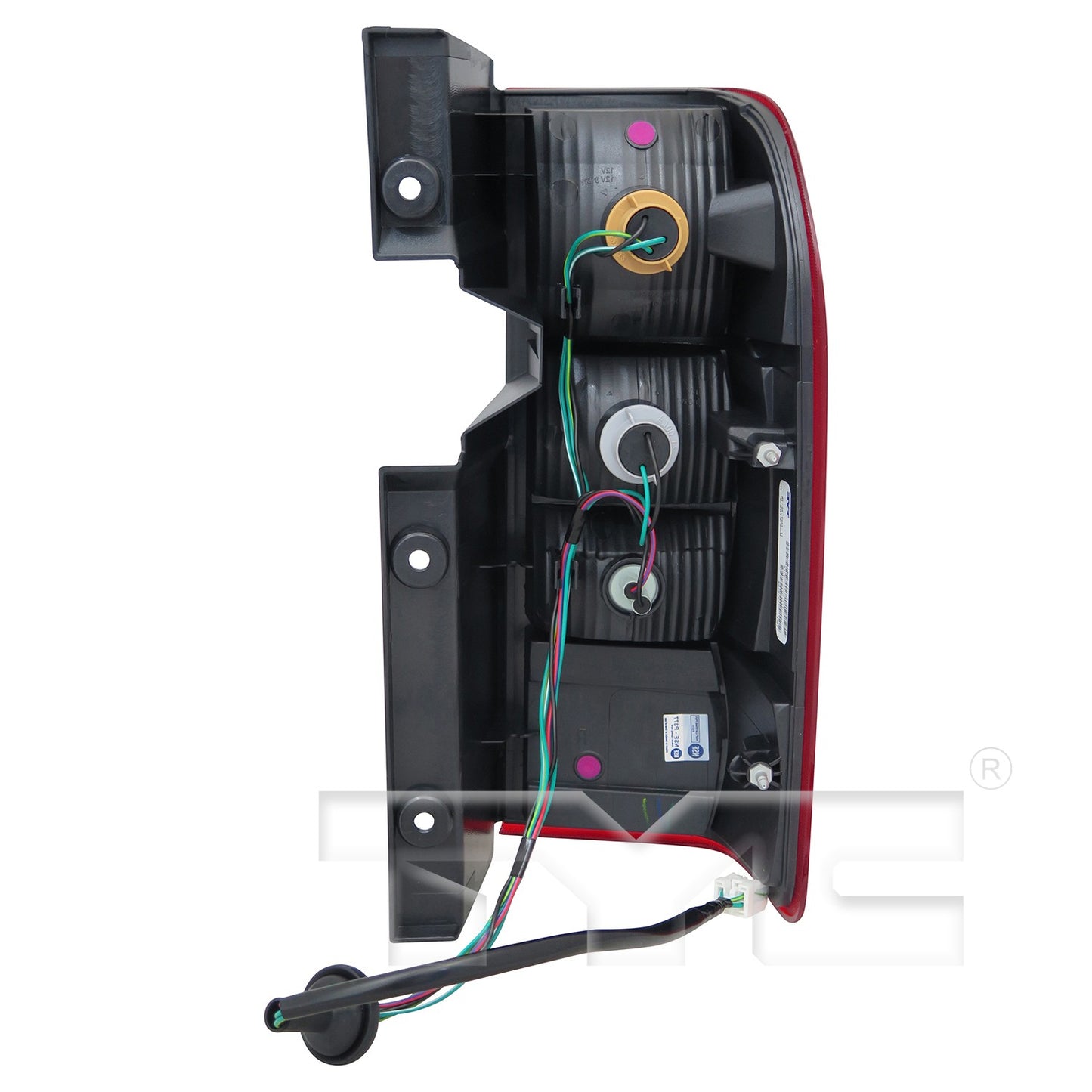 TYC Tail Light Assembly 11-6610-00