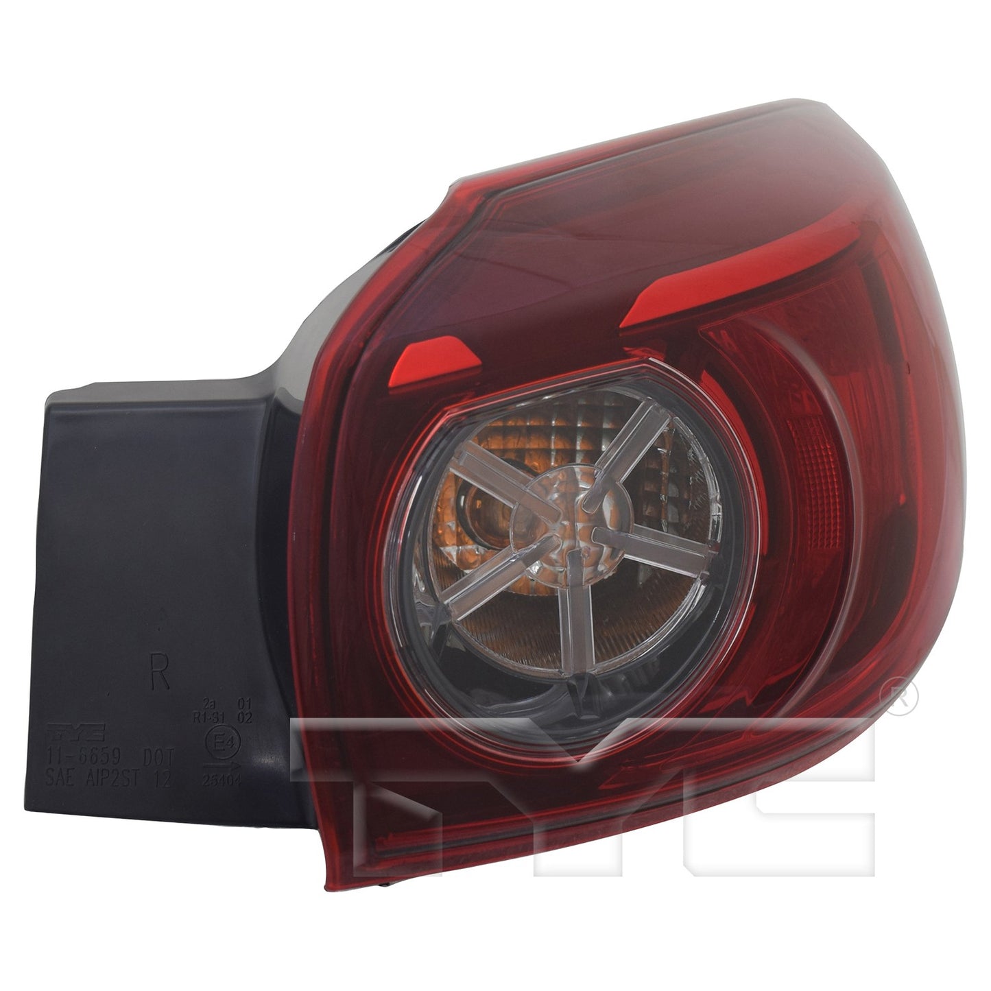 TYC Tail Light Assembly 11-6659-00