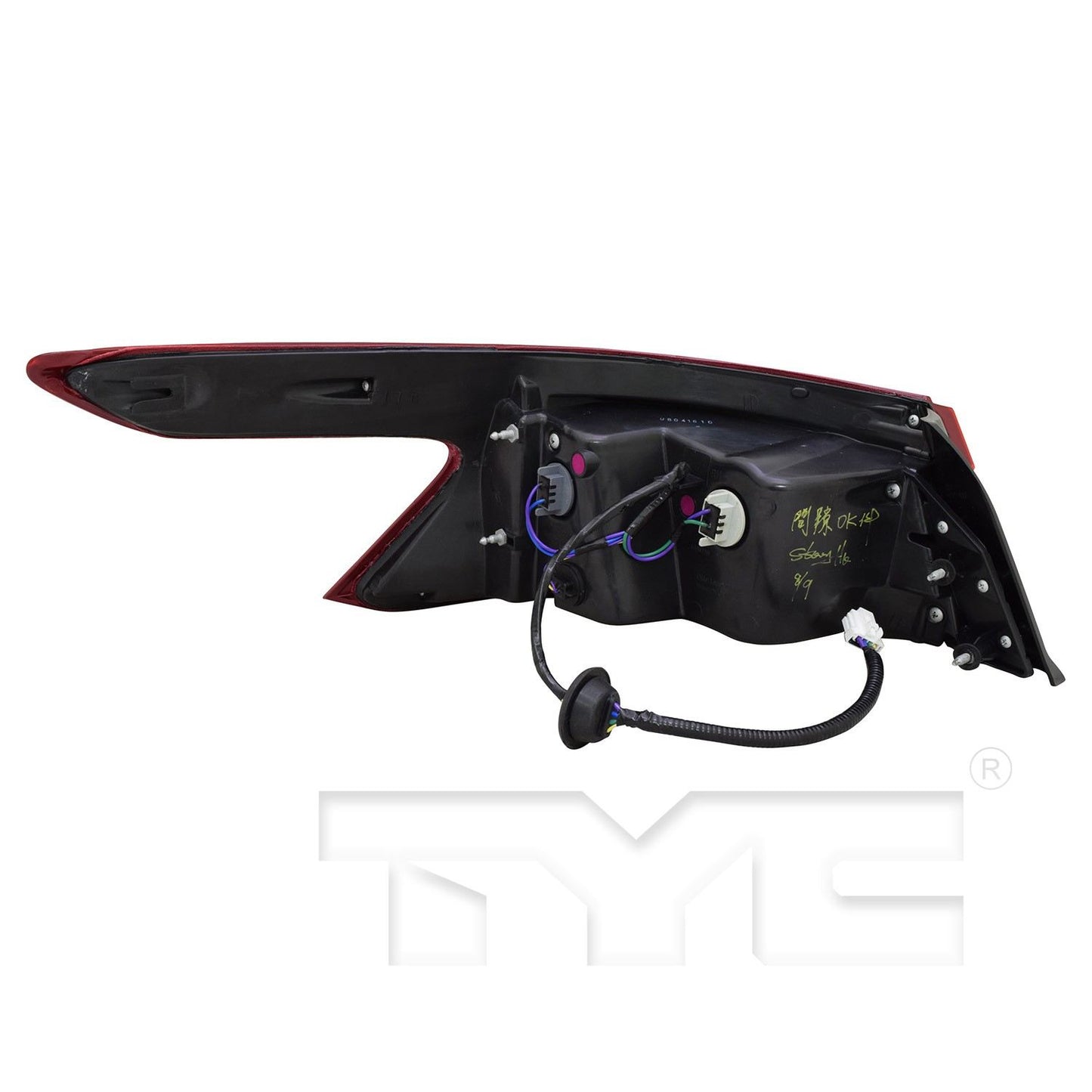 TYC Tail Light Assembly 11-6833-00