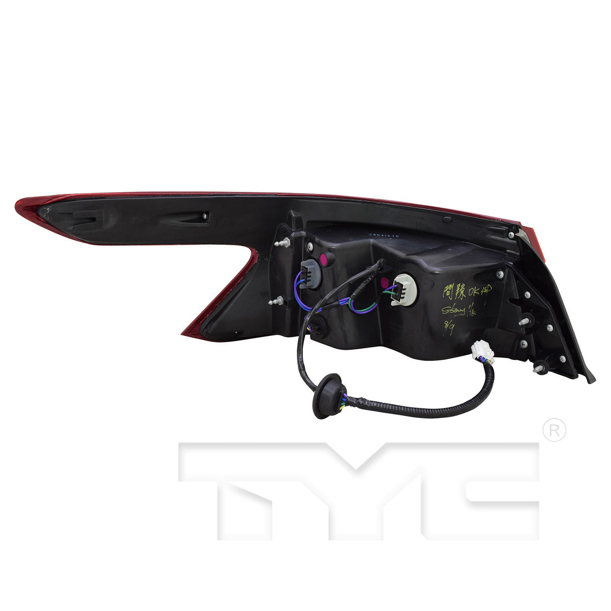 TYC Tail Light Assembly 11-6833-00