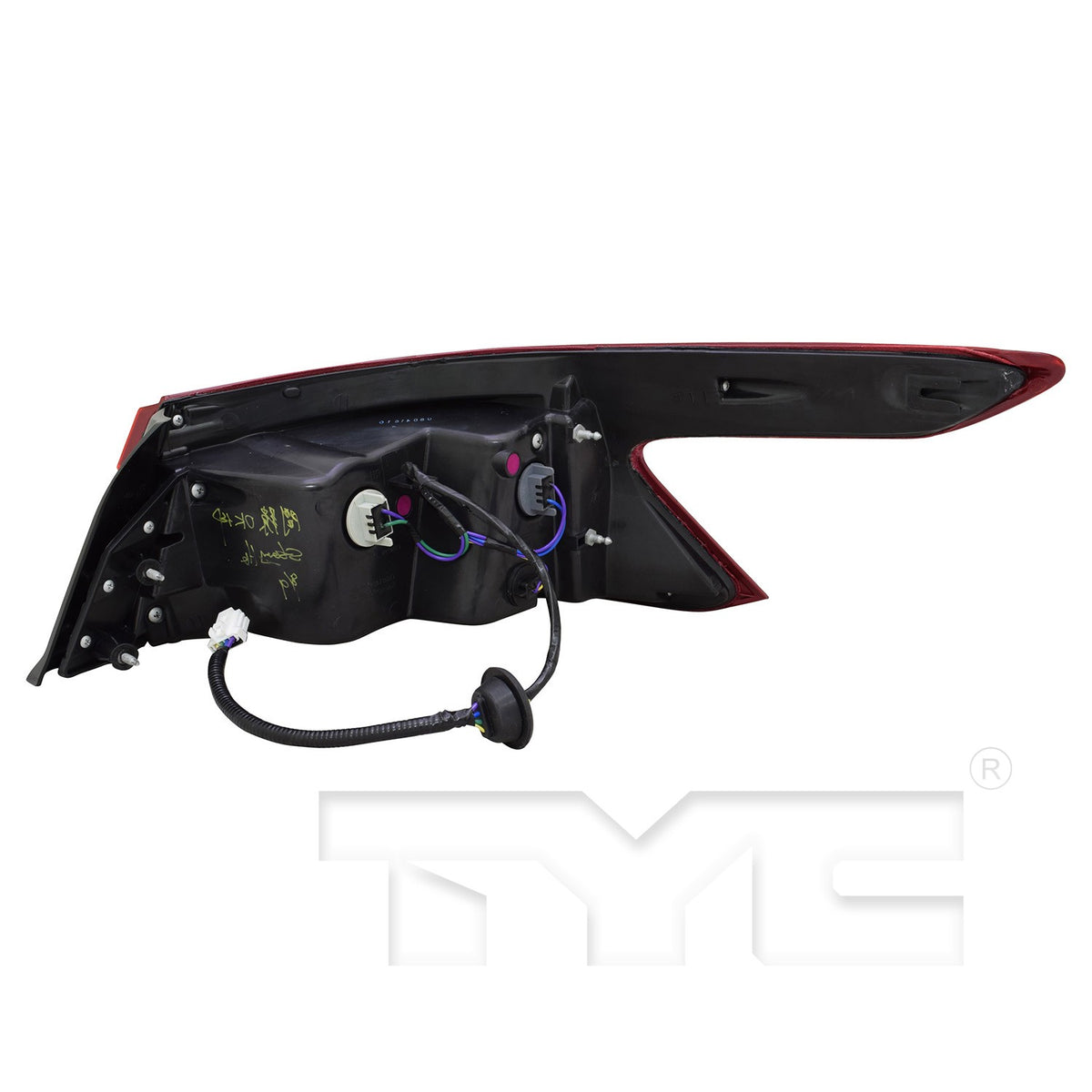 TYC Tail Light Assembly 11-6834-00