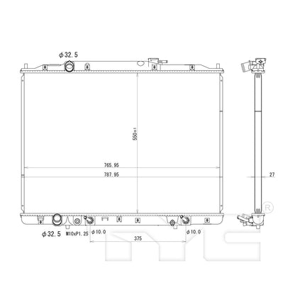 TYC TYC Radiator 13065
