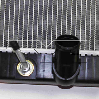 TYC Radiator 13080