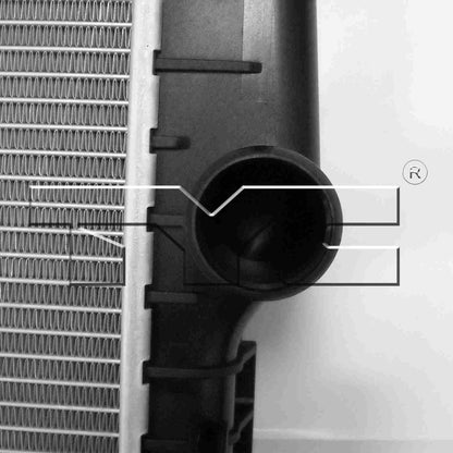 TYC Radiator 13185