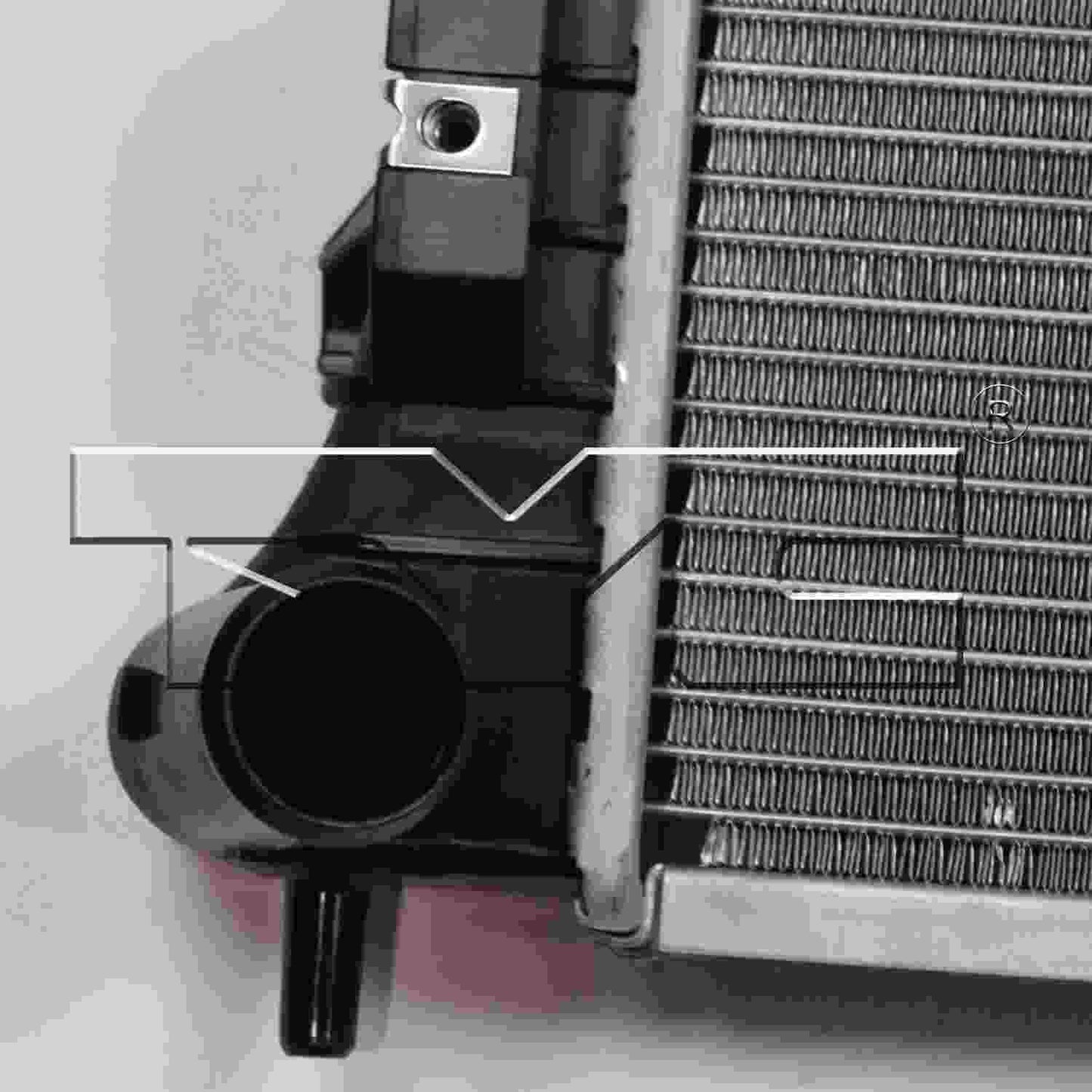 TYC TYC Radiator 13186