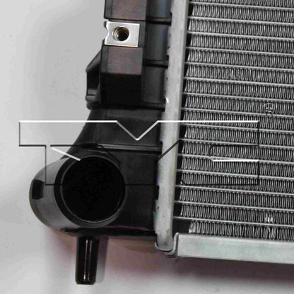 TYC TYC Radiator 13186