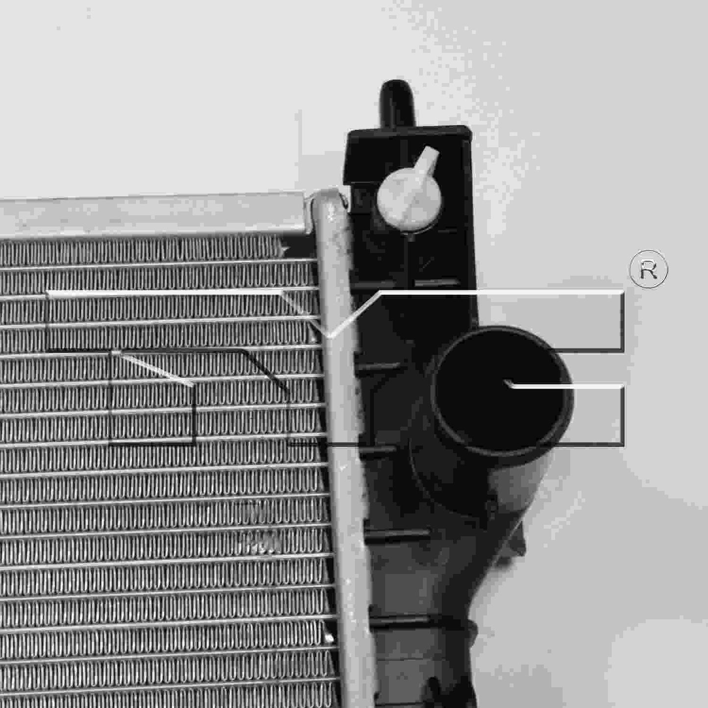 TYC TYC Radiator 13186