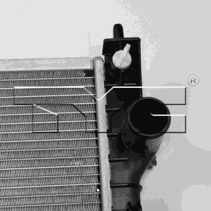 TYC TYC Radiator 13186