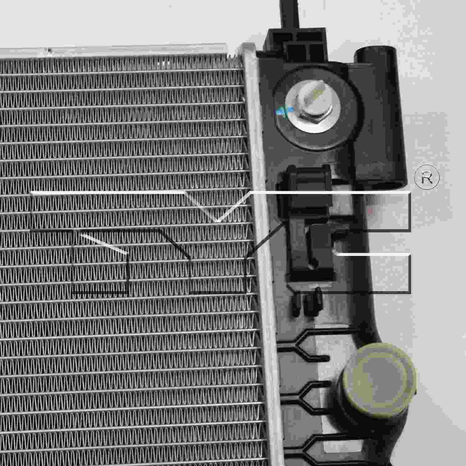 TYC Radiator 13197