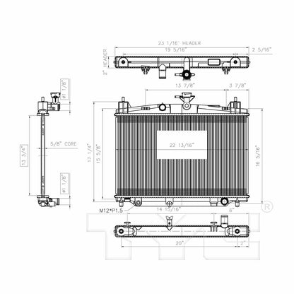 TYC Radiator 13233