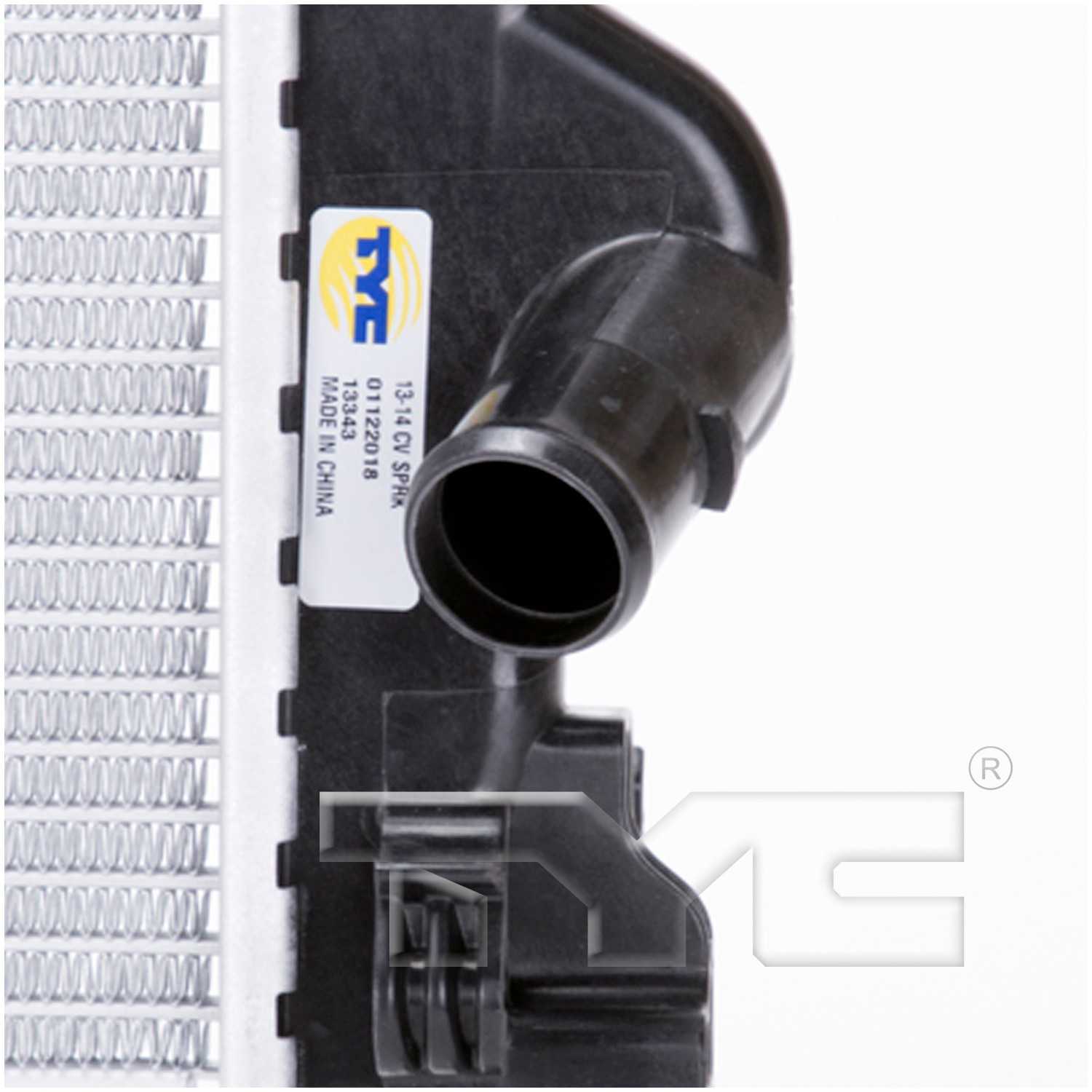TYC Radiator 13343
