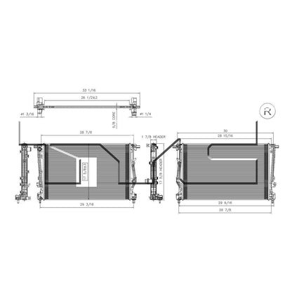 TYC TYC Radiator 13400