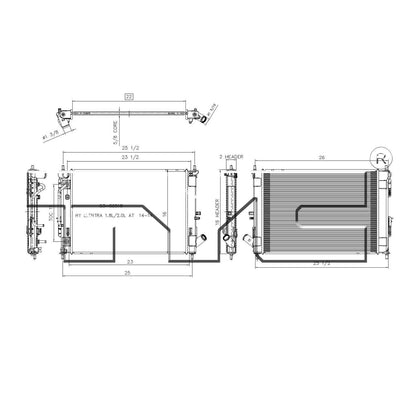 TYC TYC Radiator 13412