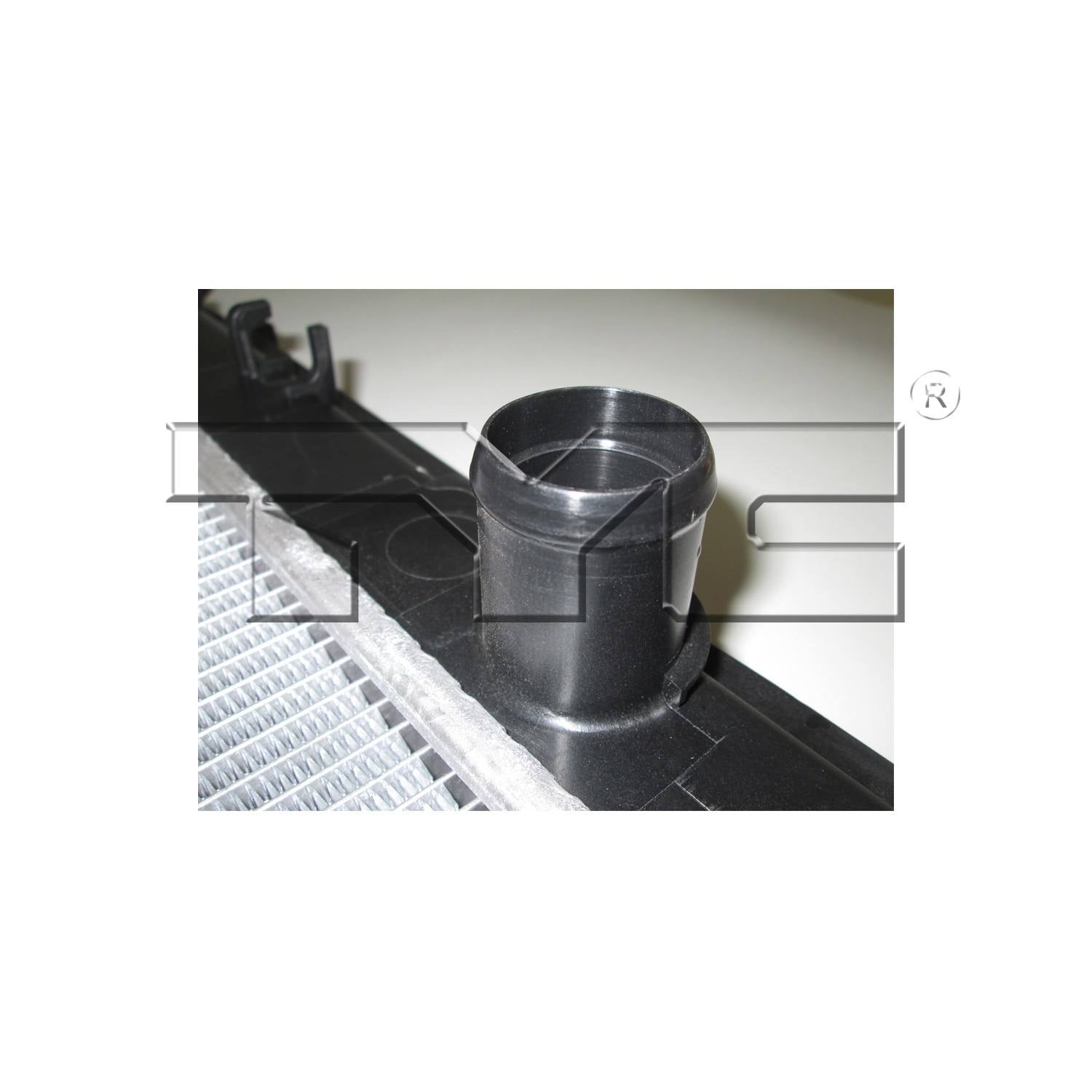 TYC Radiator  top view frsport 13455