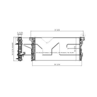 TYC TYC Radiator 13510