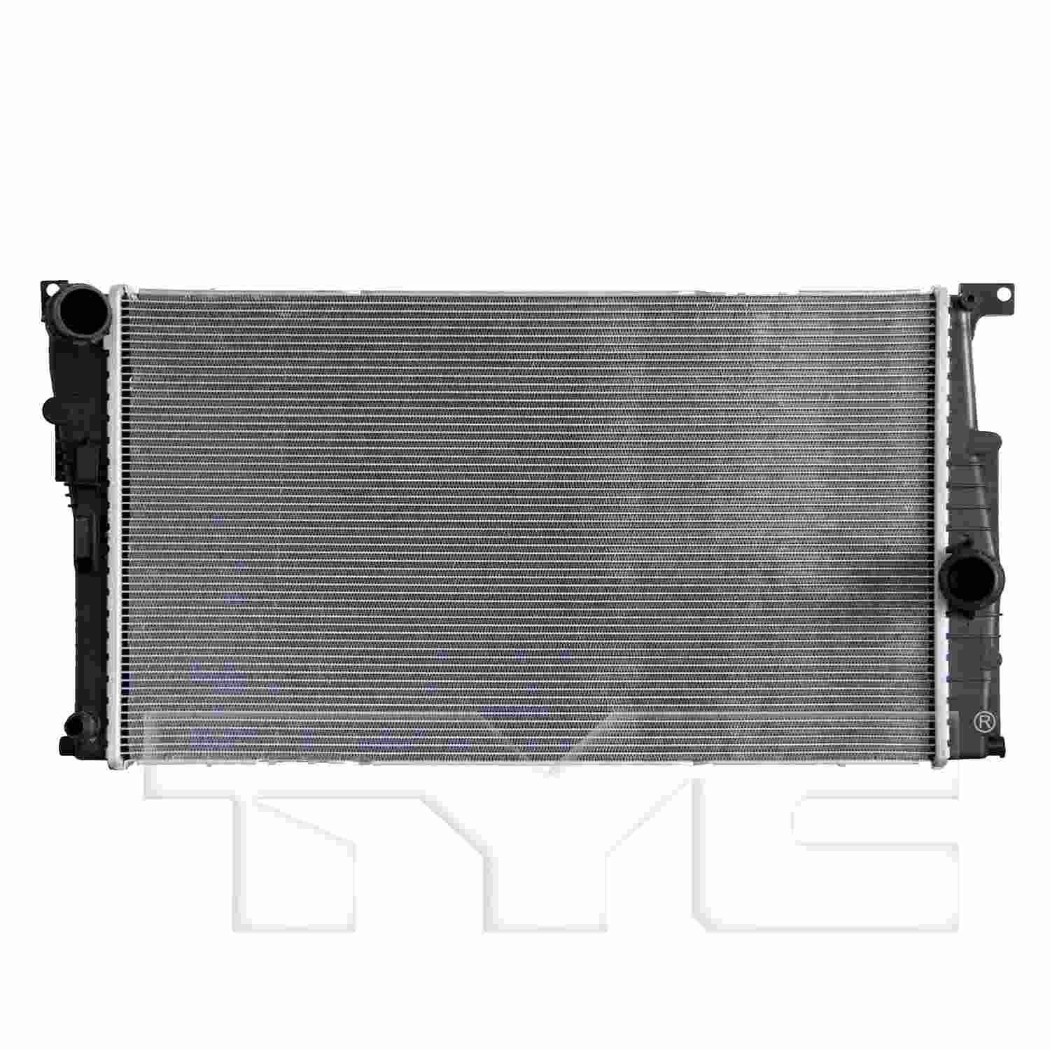 TYC Radiator  top view frsport 13571