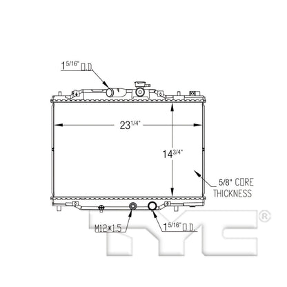 TYC TYC Radiator 13579
