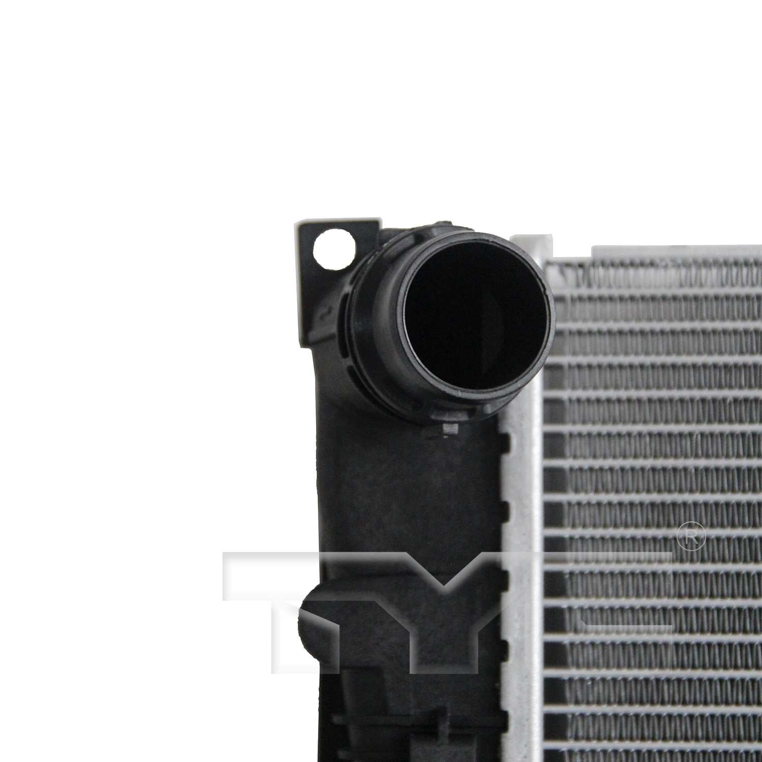 TYC Radiator  top view frsport 13600