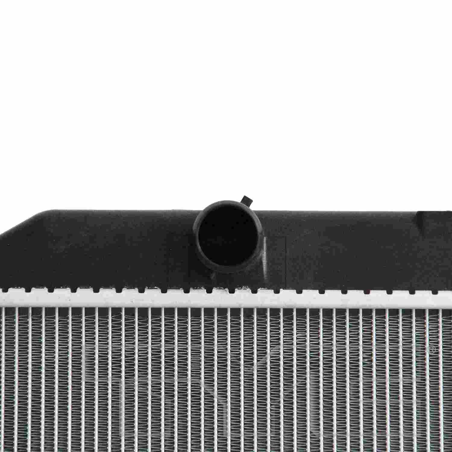 TYC Radiator  top view frsport 13659