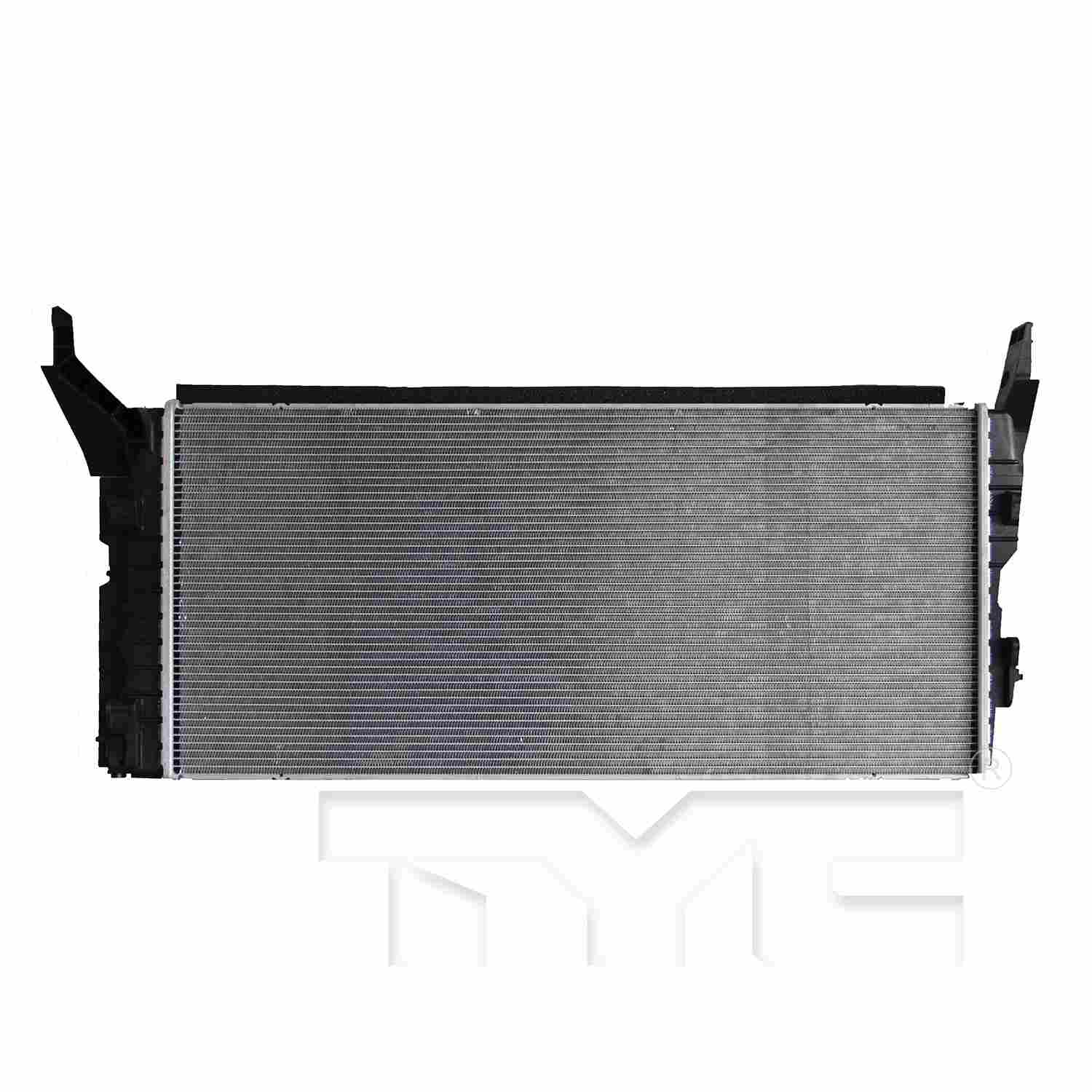 TYC Radiator  top view frsport 13791