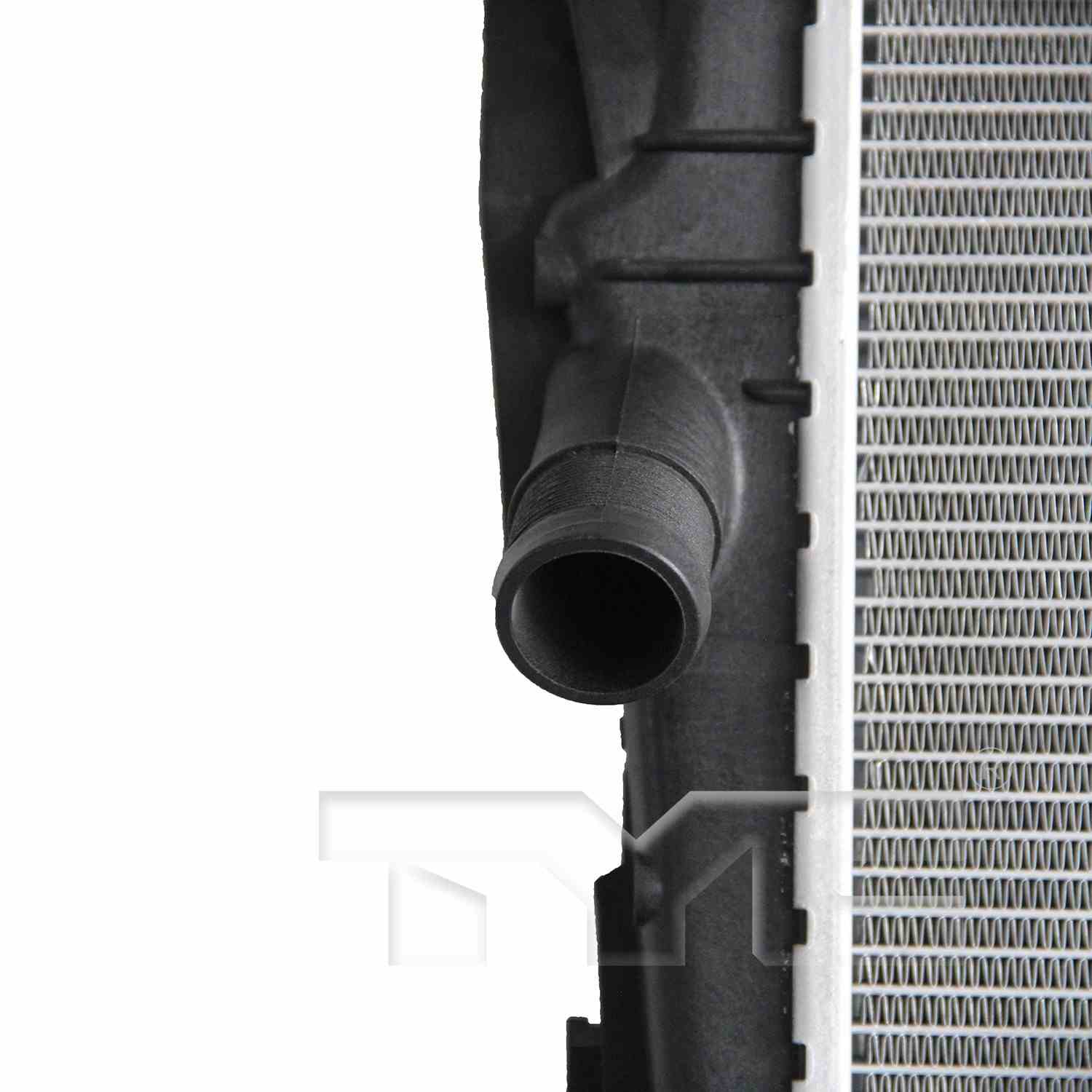 TYC Radiator  top view frsport 13791