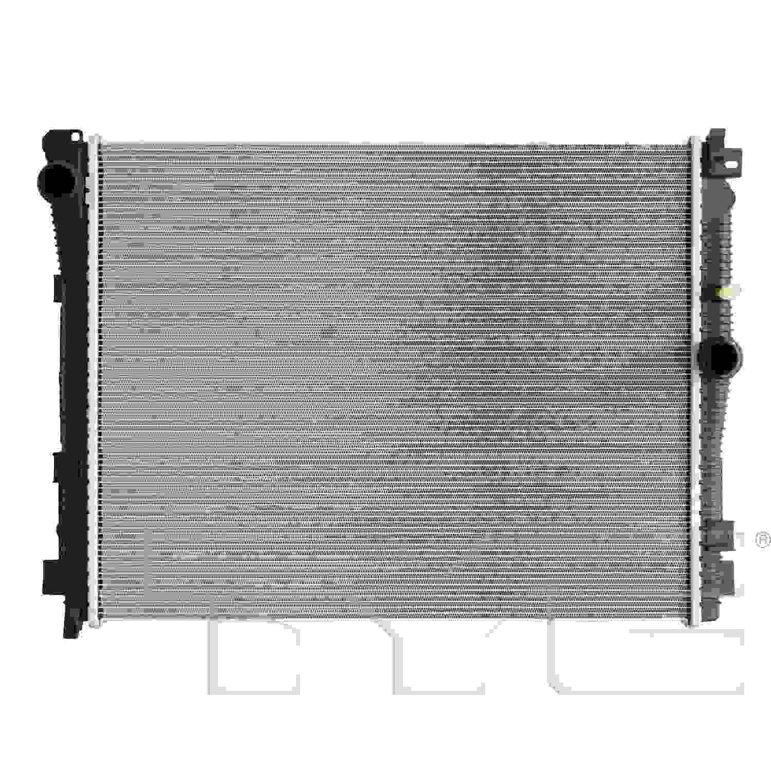 TYC Radiator  top view frsport 13799