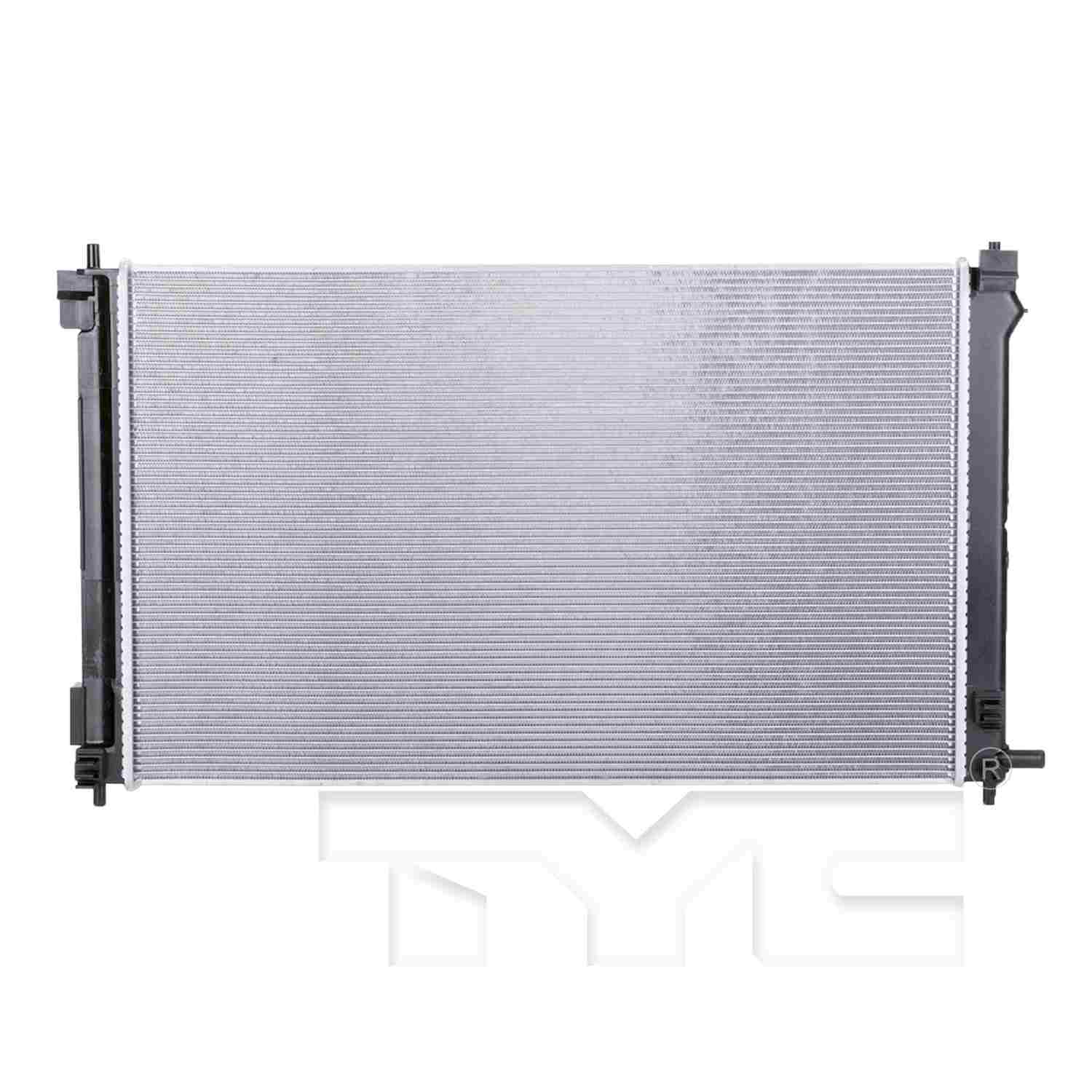 TYC Intercooler  top view frsport 13808