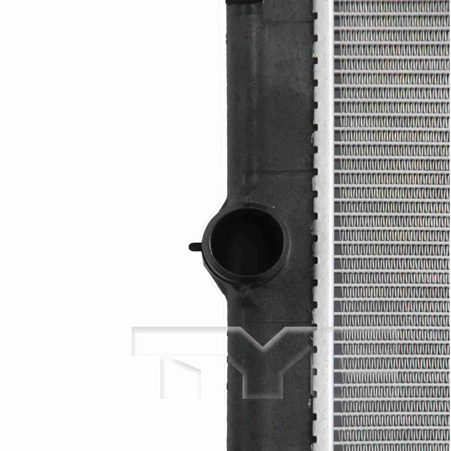 TYC Radiator  top view frsport 13825