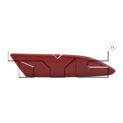 TYC Reflector Assembly 17-0419-00-1