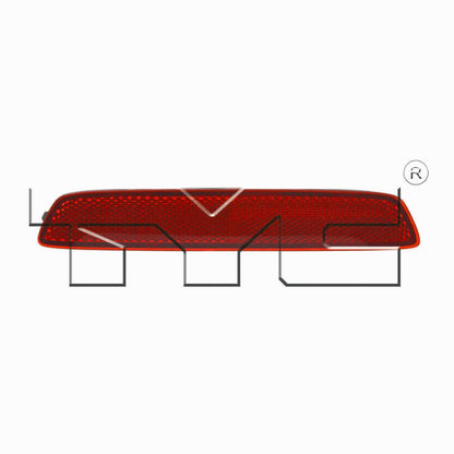TYC Reflector Assembly 17-5381-00-9
