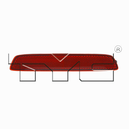 TYC Reflector Assembly 17-5381-00-9