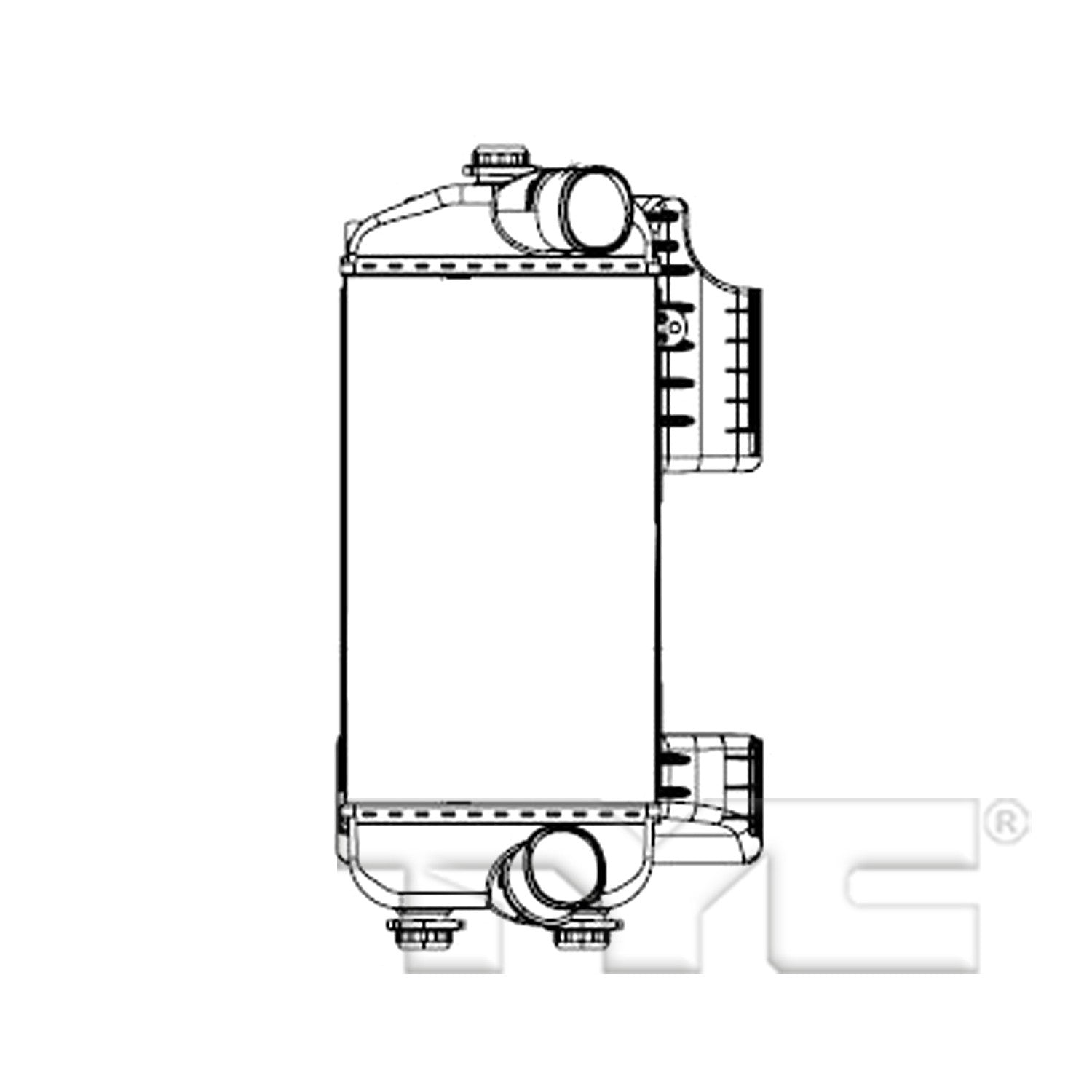 TYC Turbocharger Intercooler 18056