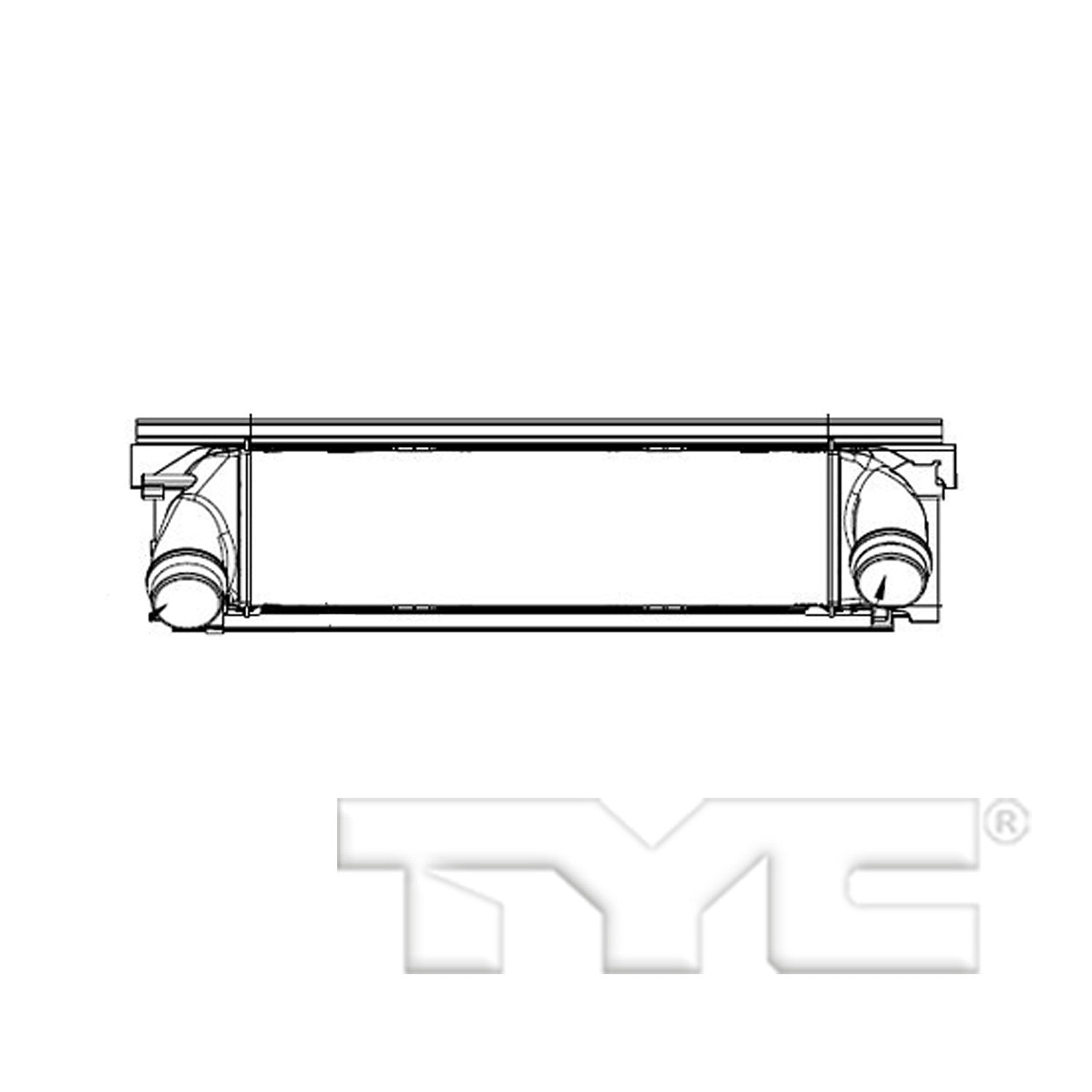 TYC Turbocharger Intercooler 18057