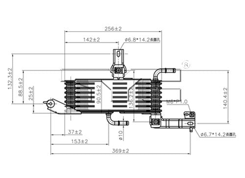 TYC Automatic Transmission Oil Cooler 19018