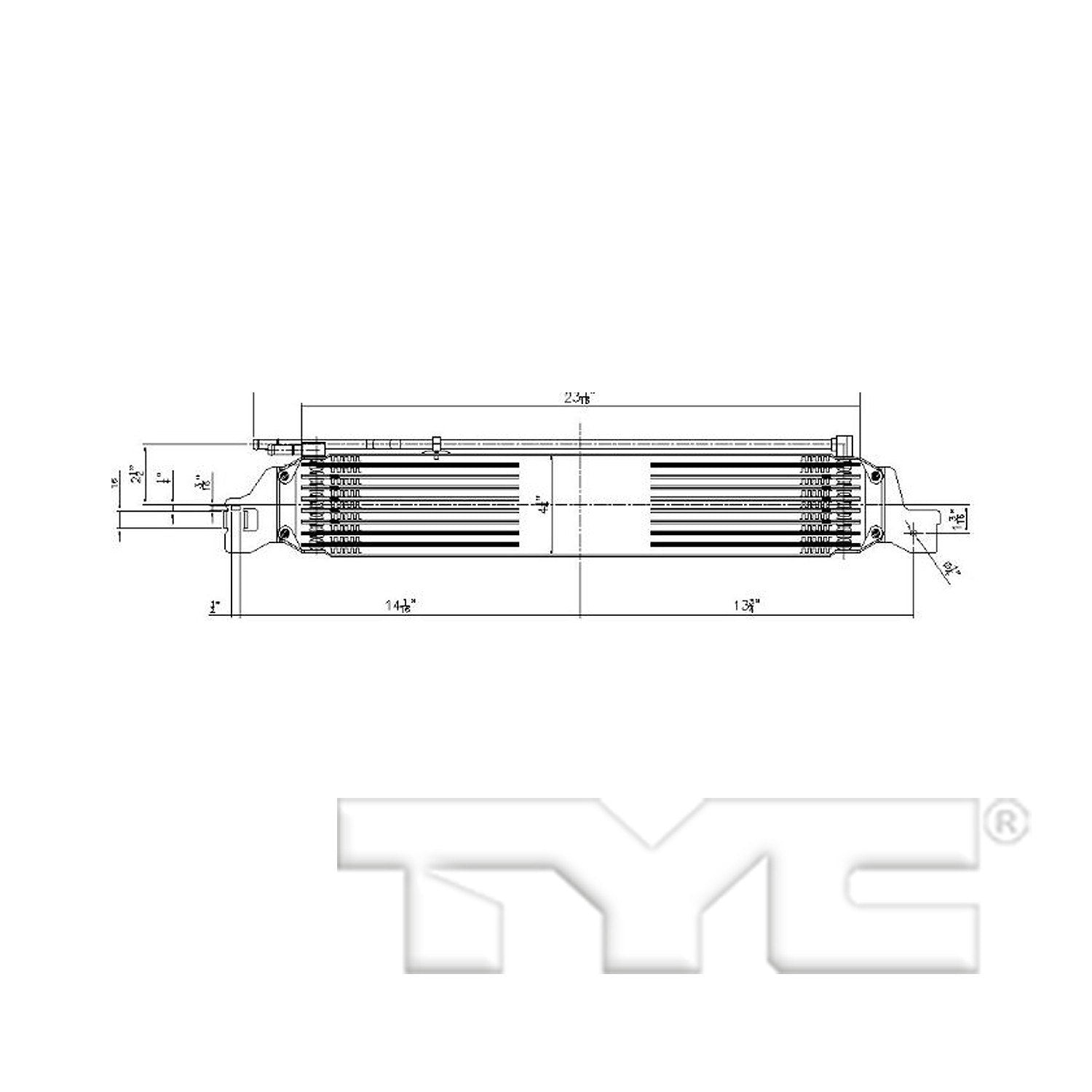 TYC Automatic Transmission Oil Cooler 19059
