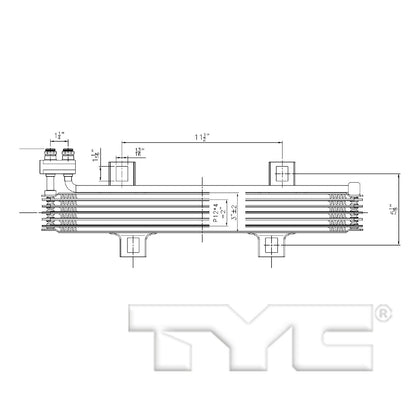 TYC Automatic Transmission Oil Cooler 19061