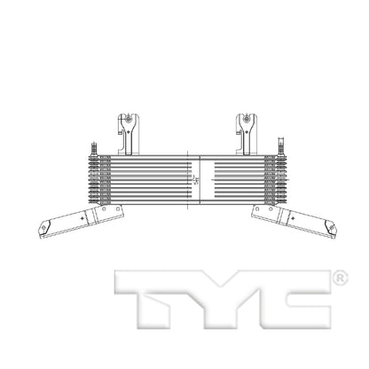 TYC Automatic Transmission Oil Cooler 19065 image 3