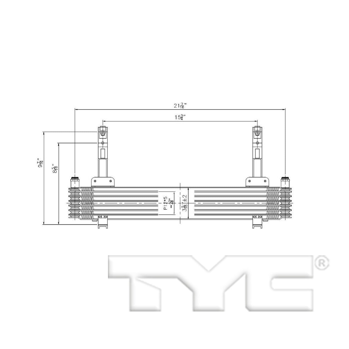 TYC Automatic Transmission Oil Cooler 19067